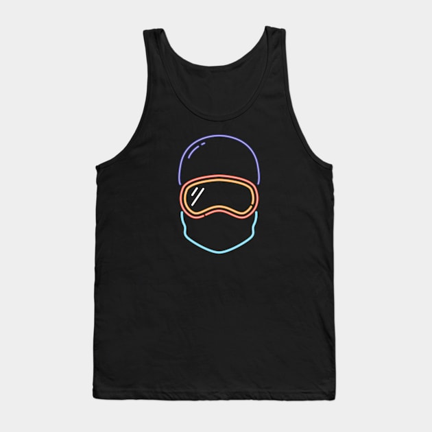 Ski Goggles Tank Top by WillyTees